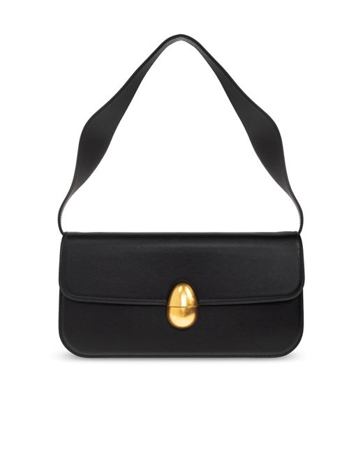 Neous Black Shoulder Bag "Phoenix Baguette"