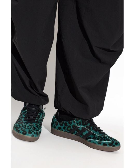 Adidas Originals Green 'Samba Og' Sports Shoes for men