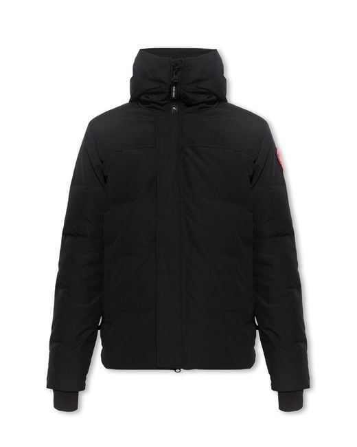 Canada Goose Black 'Macmillan' Down Jacket for men