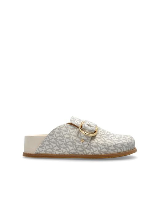 MICHAEL Michael Kors Blue 'Jaden' Slides