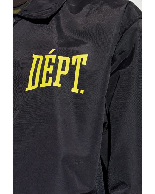 GALLERY DEPT. Blue Jacket With Logo for men