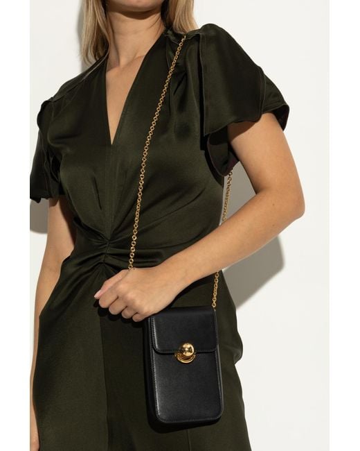 Furla Black Shoulder Bag "Sfera Vertical"