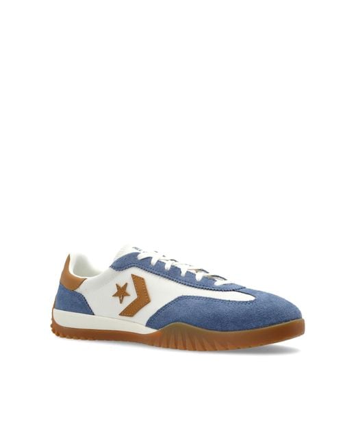 Converse Blue Sports Shoes 'Run Star Trainer Ox' for men