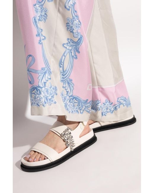 Jimmy Choo White Sandals Verity