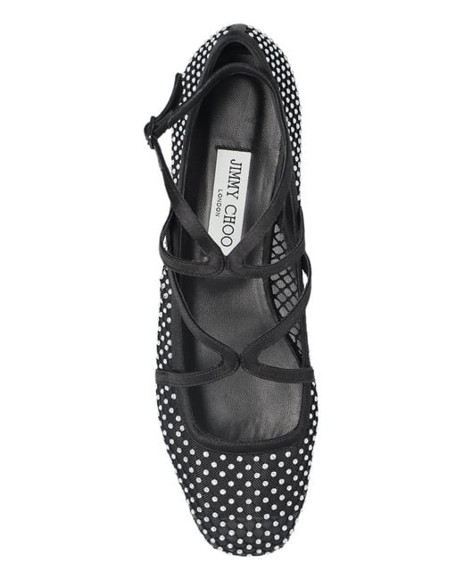 Jimmy Choo Black Ballet Flats Astoria