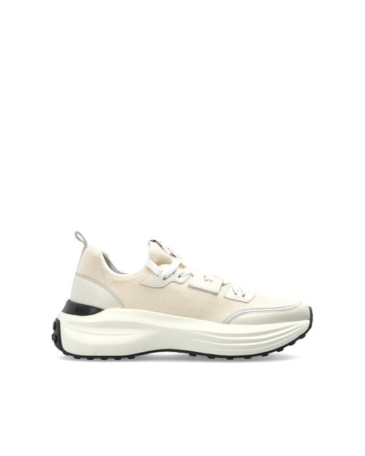 Tod's White Sports Shoes With Logo