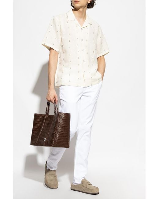 Rag & Bone White Slim Jeans for men