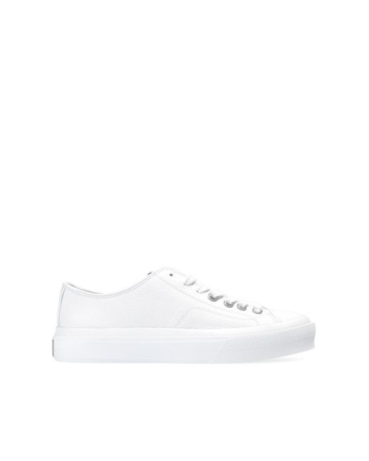 Givenchy White 'city Low' Sneakers
