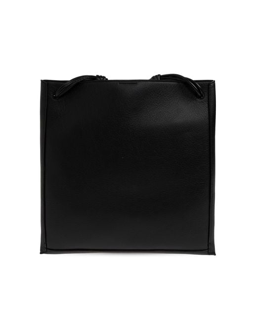 Jil Sander Black 'Tangle Slim' Bag for men
