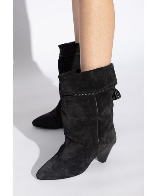 Isabel Marant Black Ankle Boots Dalby