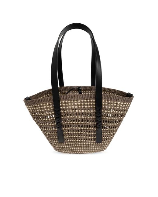 Loewe Black "Medium Braid" Bag