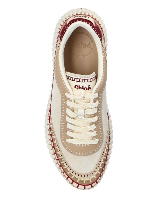 Chloé Natural 'Nama' Sports Shoes
