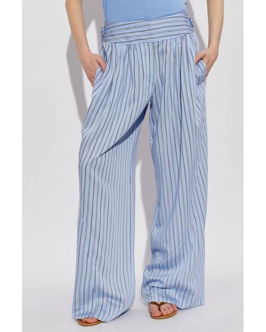 IRO Blue 'Ulyse' Trousers