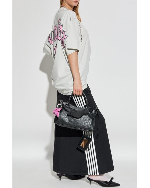 Balenciaga White T-Shirt With A Vintage Effect