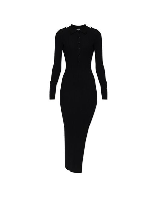 Courreges Black Fitted Dress