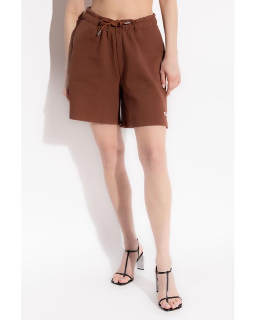 Gestuz Red Shorts Gzimina