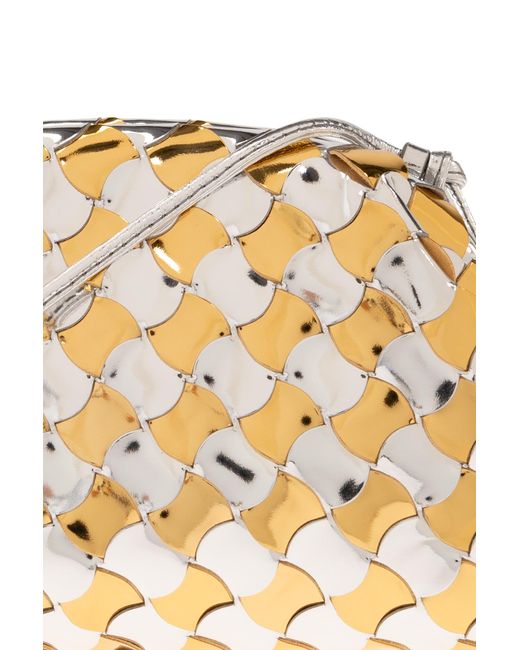 Bottega Veneta Metallic 'pouch Mini' Shoulder Bag,