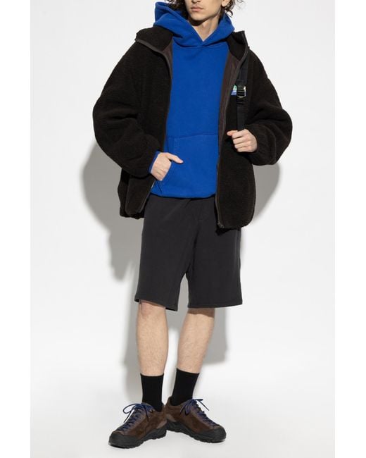 American Vintage Blue Hoodie for men