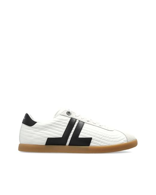 Lanvin White "Glen" Sports Shoes