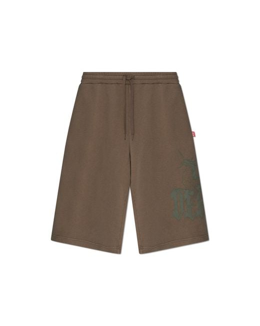 DIESEL White 'P-From' Shorts for men