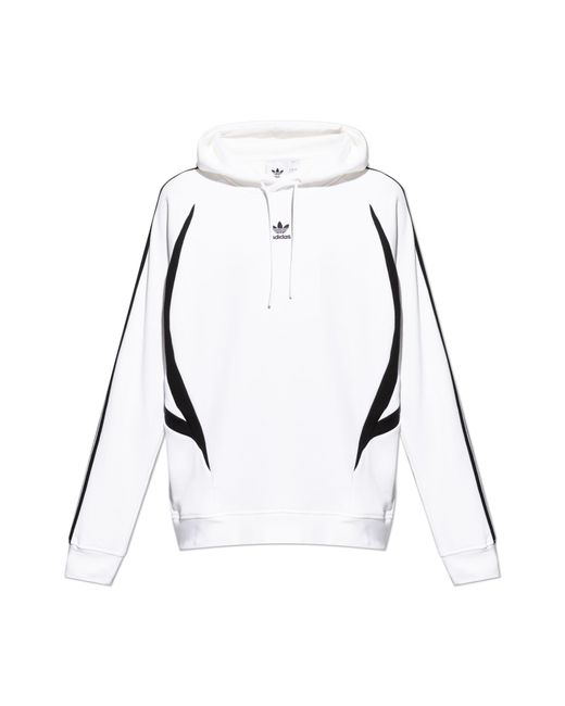 Adidas Originals White Sweatshirt With Logo, for men