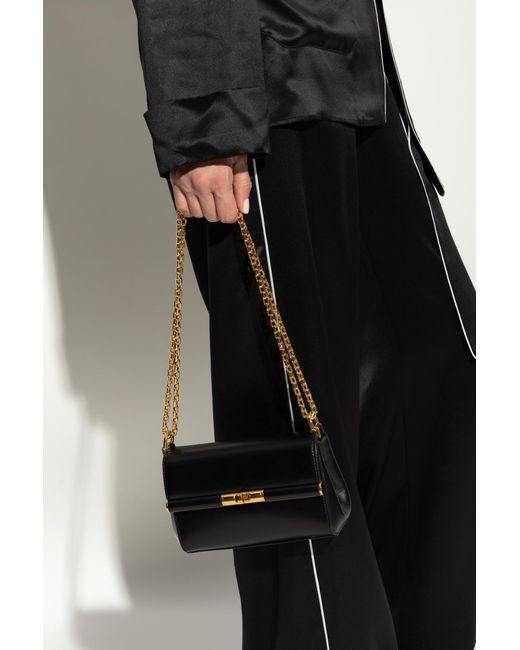 Dolce & Gabbana Black Shoulder Bag Marlene Mini