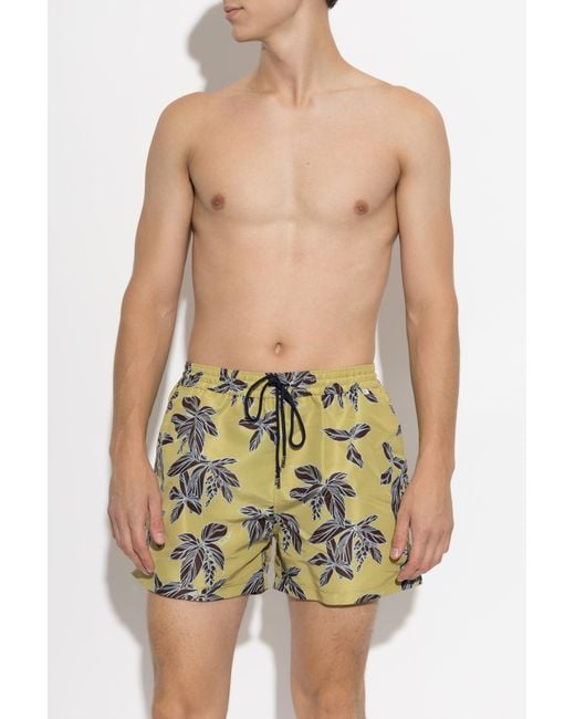 Paul Smith Green Swim Shorts for men