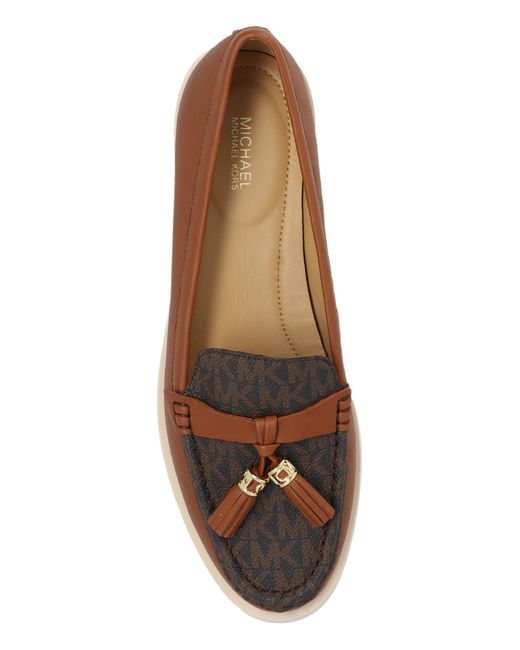 Michael kors slip on loafers sale