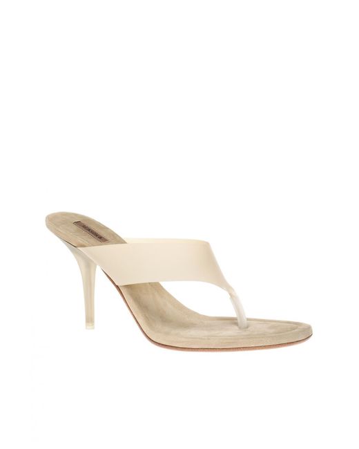 yeezy flip flop heels