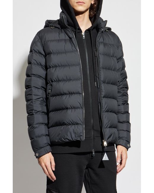 Moncler Black Down Jacket "Arneb" for men