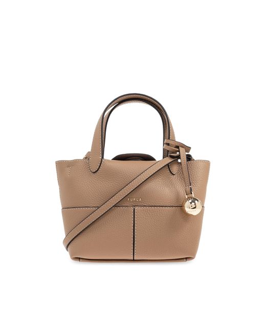Furla Brown "primrose Medium" Handbag,