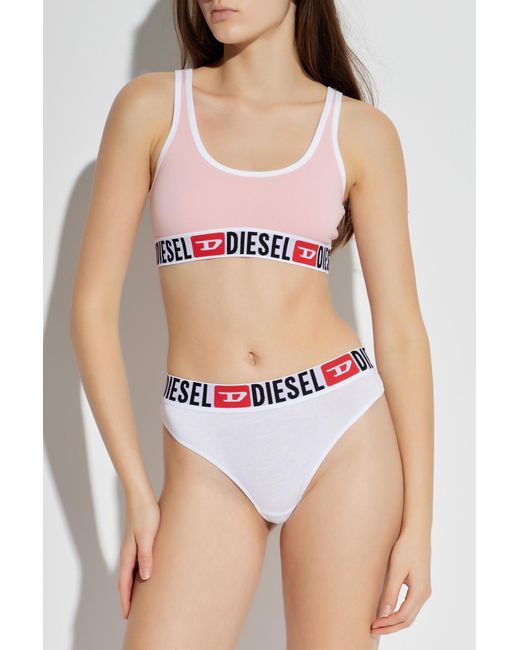 DIESEL Red Bra 'Ufsb-Oriba'