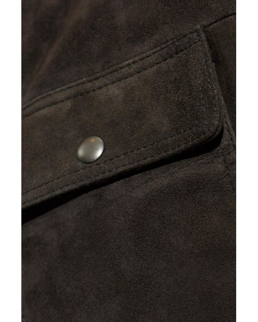 AllSaints Black 'Shelton' Jacket for men