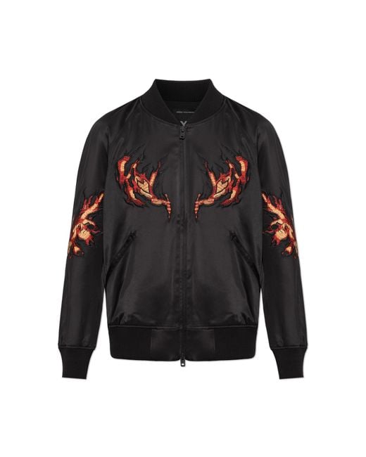 Y-3 Black 'Bomber' Jacket for men
