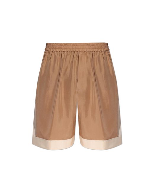 DSquared² Natural Silk Shorts for men