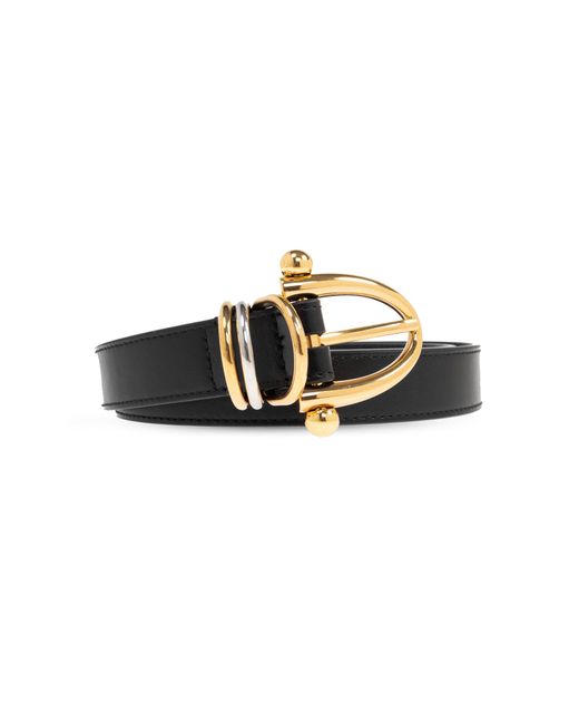 Chloé Black Leather Belt