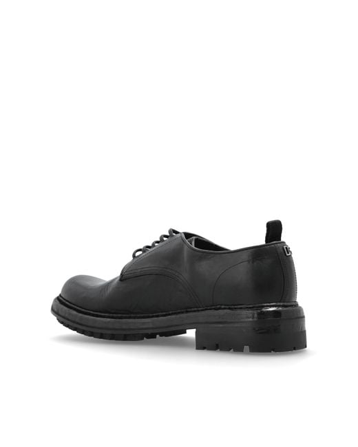 Dolce & Gabbana Black 'Derby' Type Shoes for men