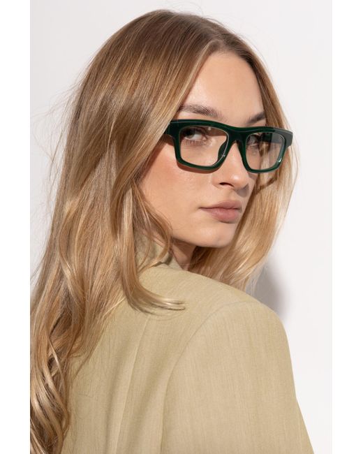Jacquemus Green Corrective Glasses