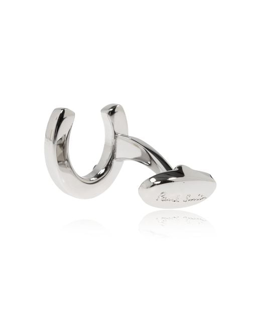 Paul Smith Metallic Cufflinks for men