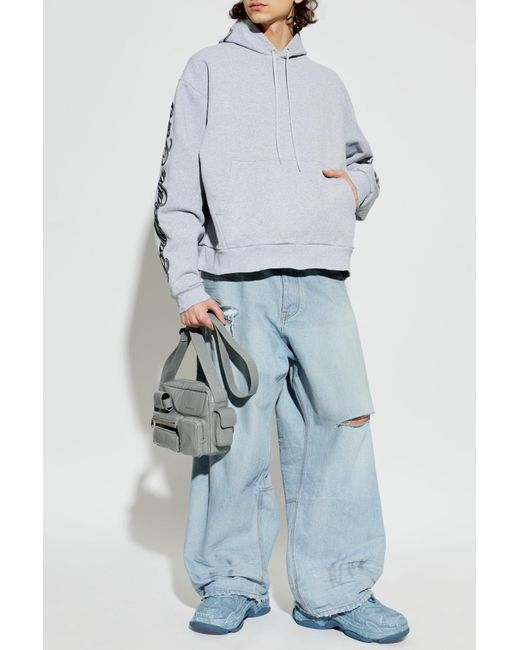 Balenciaga Gray Hoodie for men