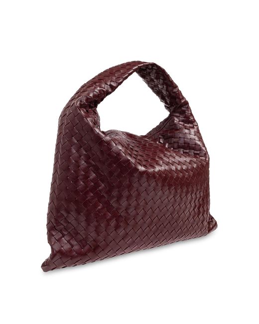 Bottega Veneta Red Shoulder Bag Hop Large