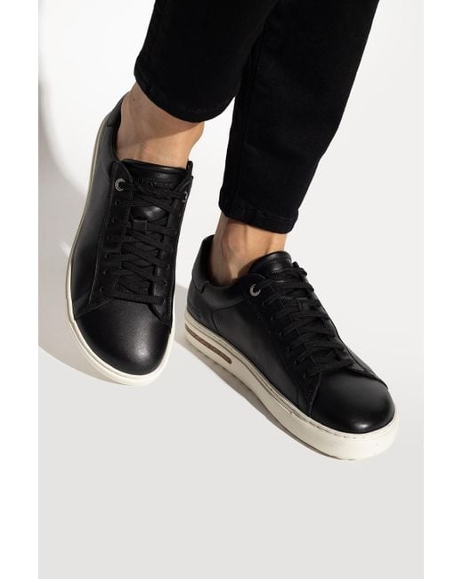 Birkenstock Leather 'bend Low' Sneakers in Black | Lyst Australia