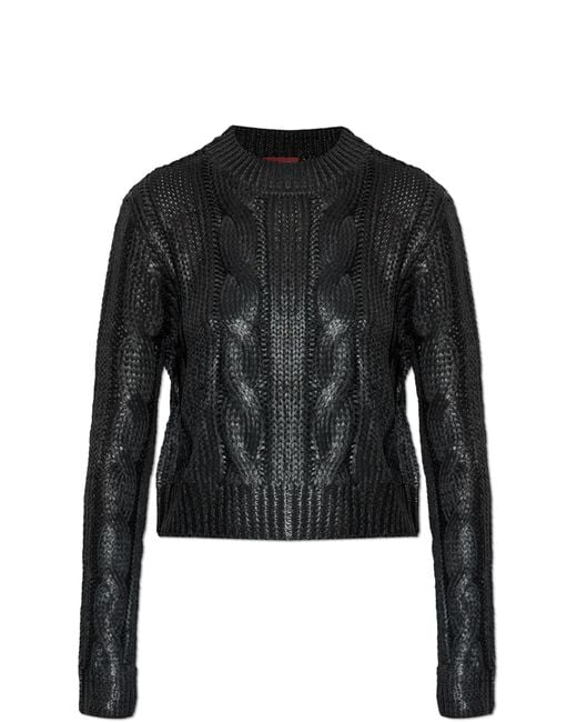 DIESEL Black Sweater 'M-Miccha'