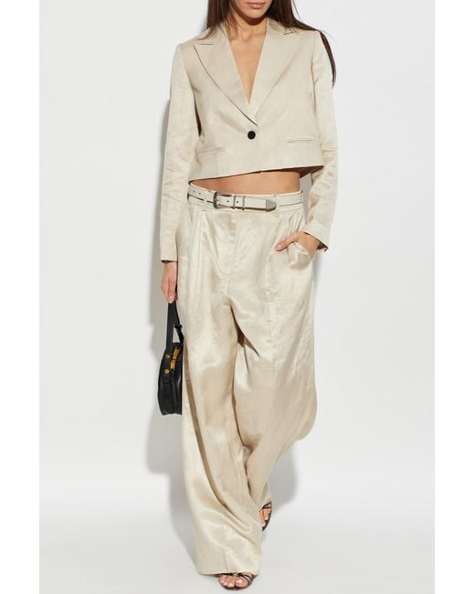 AllSaints White "Helena" Trousers