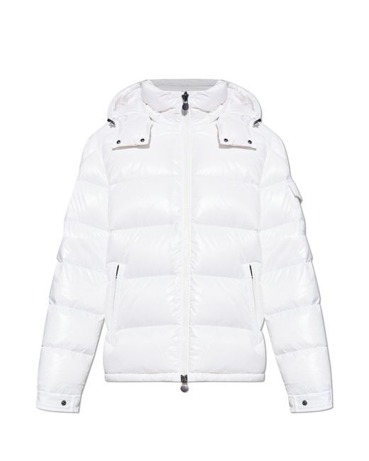Moncler White "Maya" Down Jacket for men