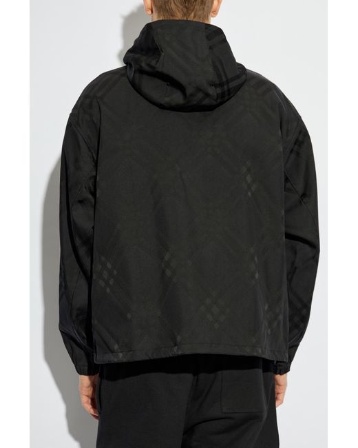 Burberry Black Padded Wool Jacket for men