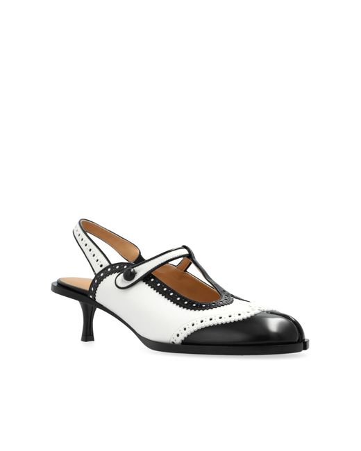 Maison Margiela White Heeled Shoes,
