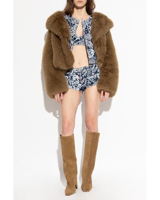 DSquared² Multicolor Denim Shorts