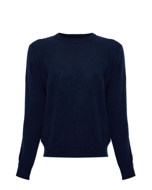 Entire studios Blue Wool Sweater With A Crew Neck