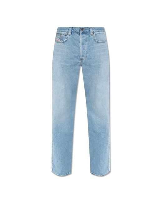 DIESEL Blue ‘2010 D-Macs’ Loose-Fitting Jeans for men